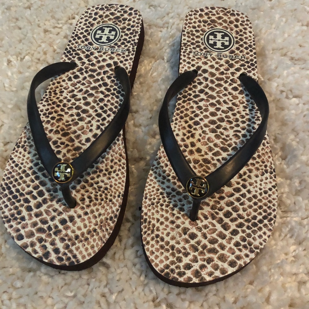 Tory Burch flip flops size 7